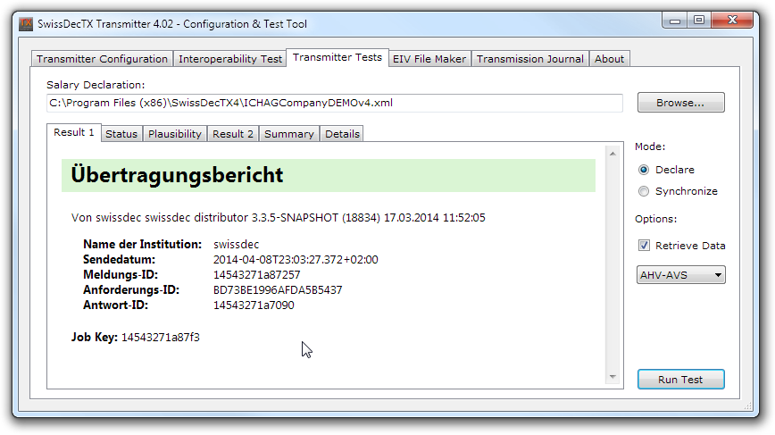 SwissDecTX Transmitter 4.02 - Configuration & Test Tool